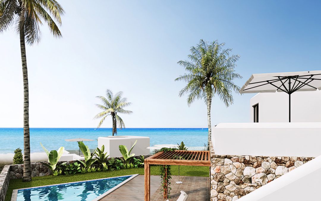 nordzypern-immobilien esentepe - villa aqua view - aussenansicht (bild 1)