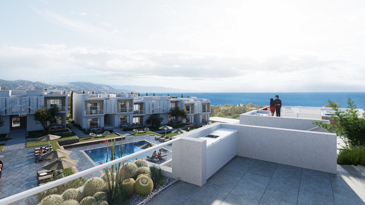 nordzypern-immobilien karsiyaka - apartment aqualina - schlafzimmer (bild 12)