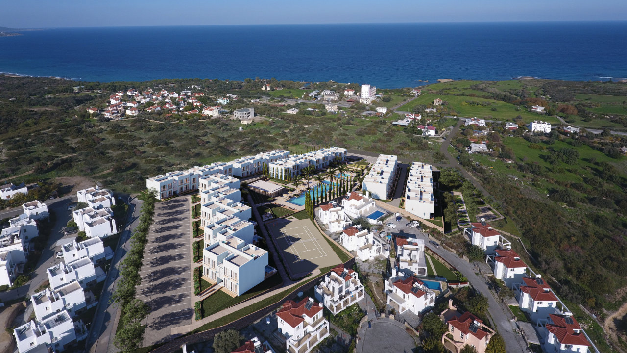 nordzypern-immobilien karsiyaka - apartment aqualina - badezimmer (bild 13)