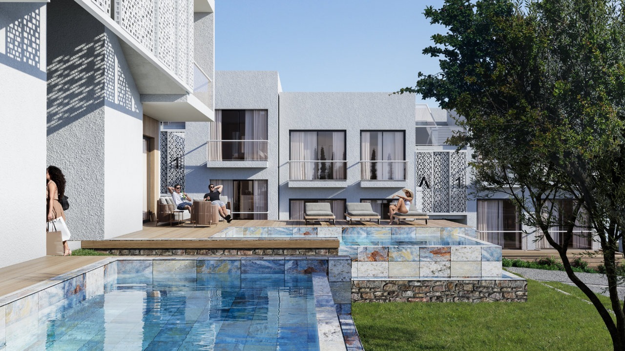 nordzypern-immobilien karsiyaka - apartment aqualina - wohnbereich (bild 2)
