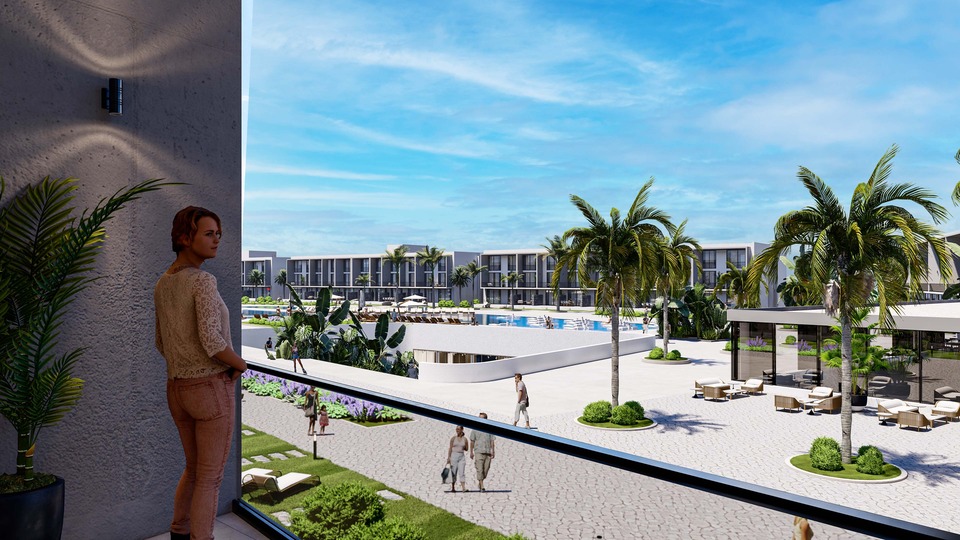 nordzypern-immobilien long beach, iskele - penthouse atlantis - grundriss (bild 8)