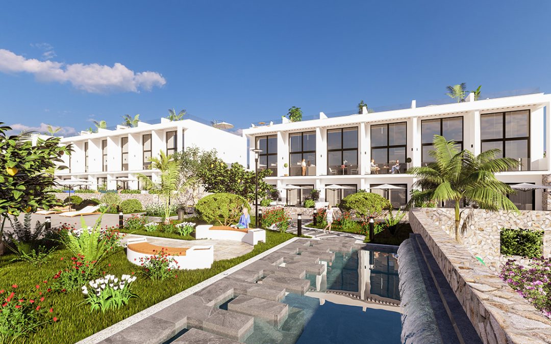 nordzypern-immobilien esentepe - penthouse aventurine - aussenansicht (bild 1)