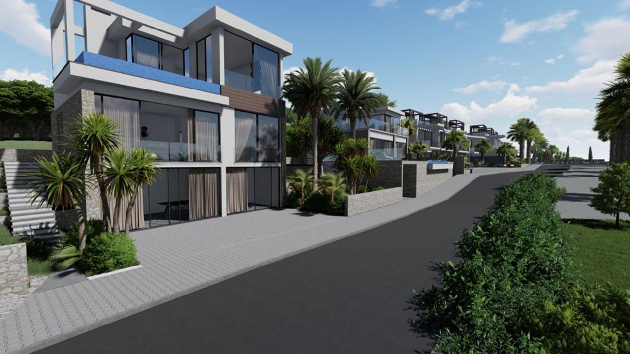 nordzypern-immobilien esentepe - penthouse blue rock - kueche (bild 3)