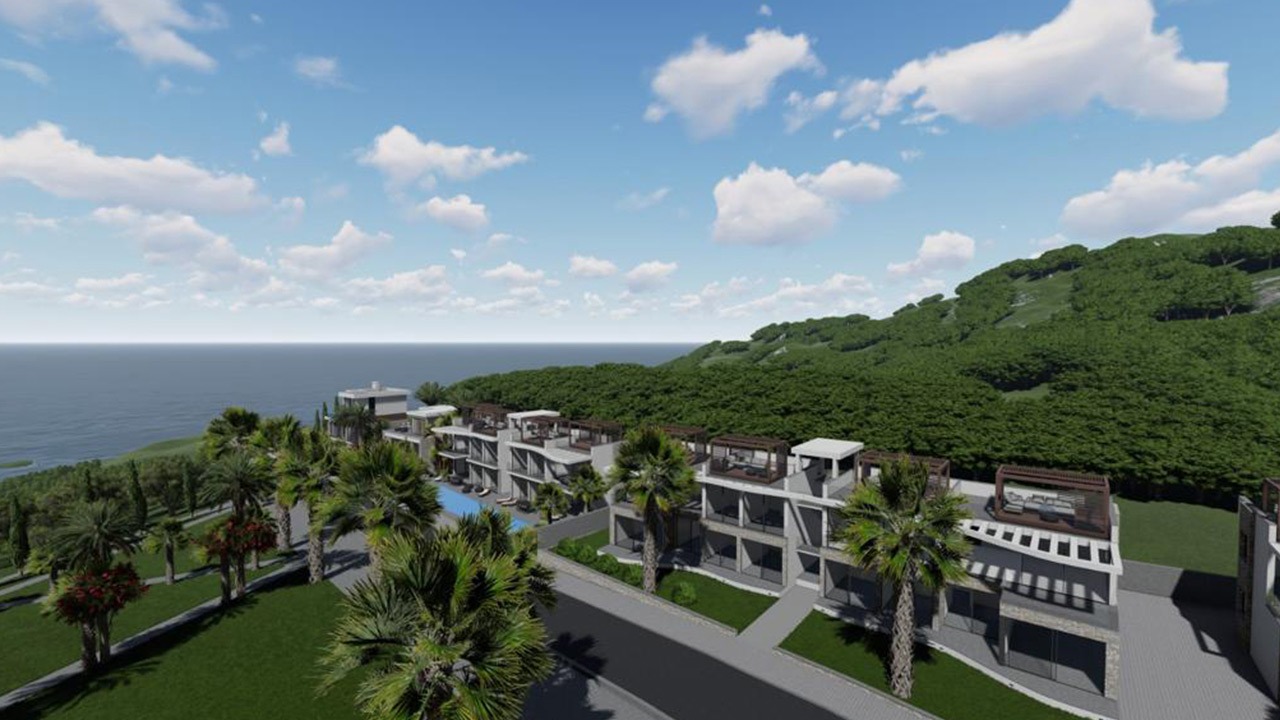 nordzypern-immobilien esentepe - penthouse blue rock - badezimmer (bild 5)