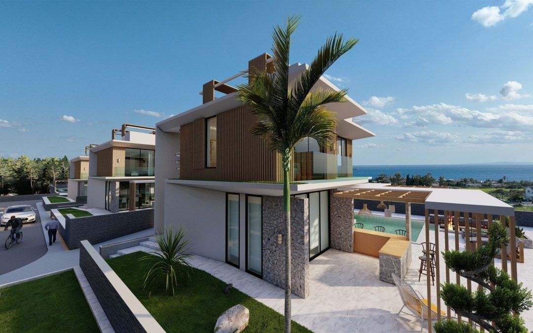 nordzypern-immobilien bogaz, famagusta - villa bogaz vista - aussenansicht (bild 1)