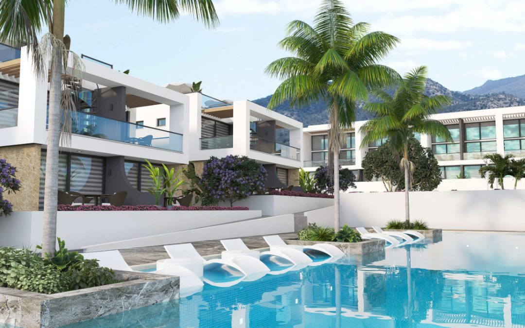 nordzypern-immobilien esentepe - villa carob hill - aussenansicht (bild 1)