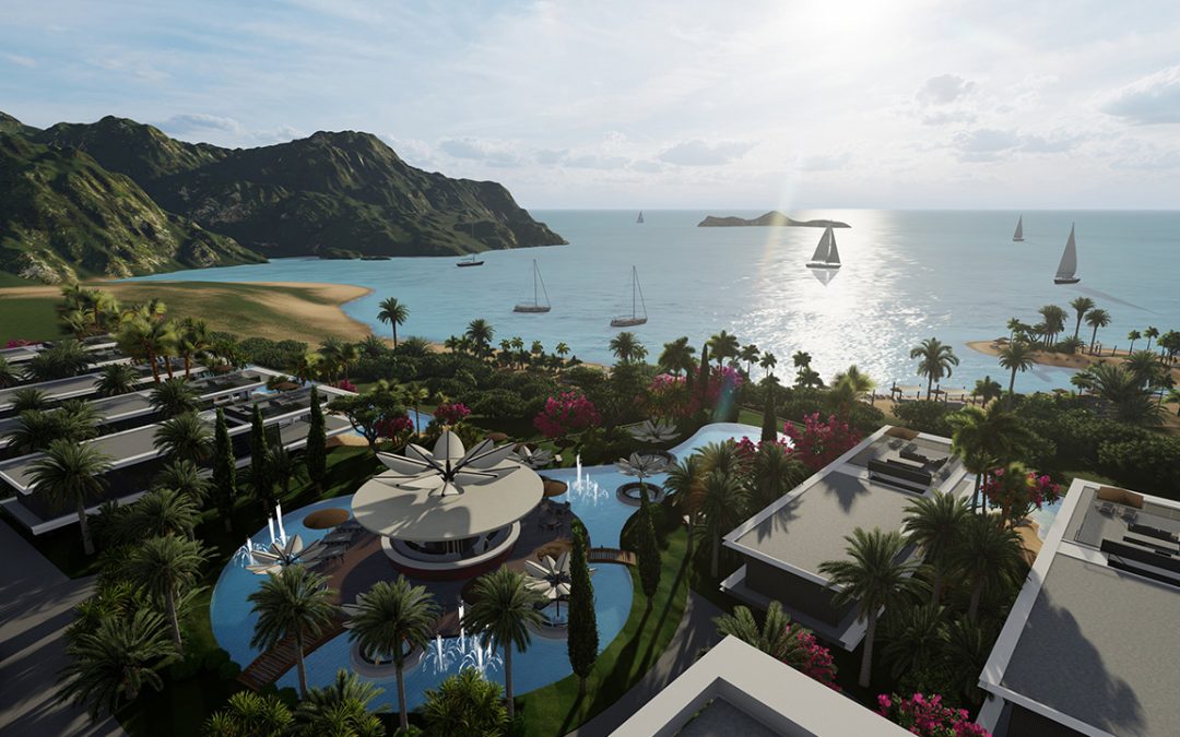 nordzypern-immobilien tatlısu - penthouse c'est la vie - wohnbereich (bild 2)