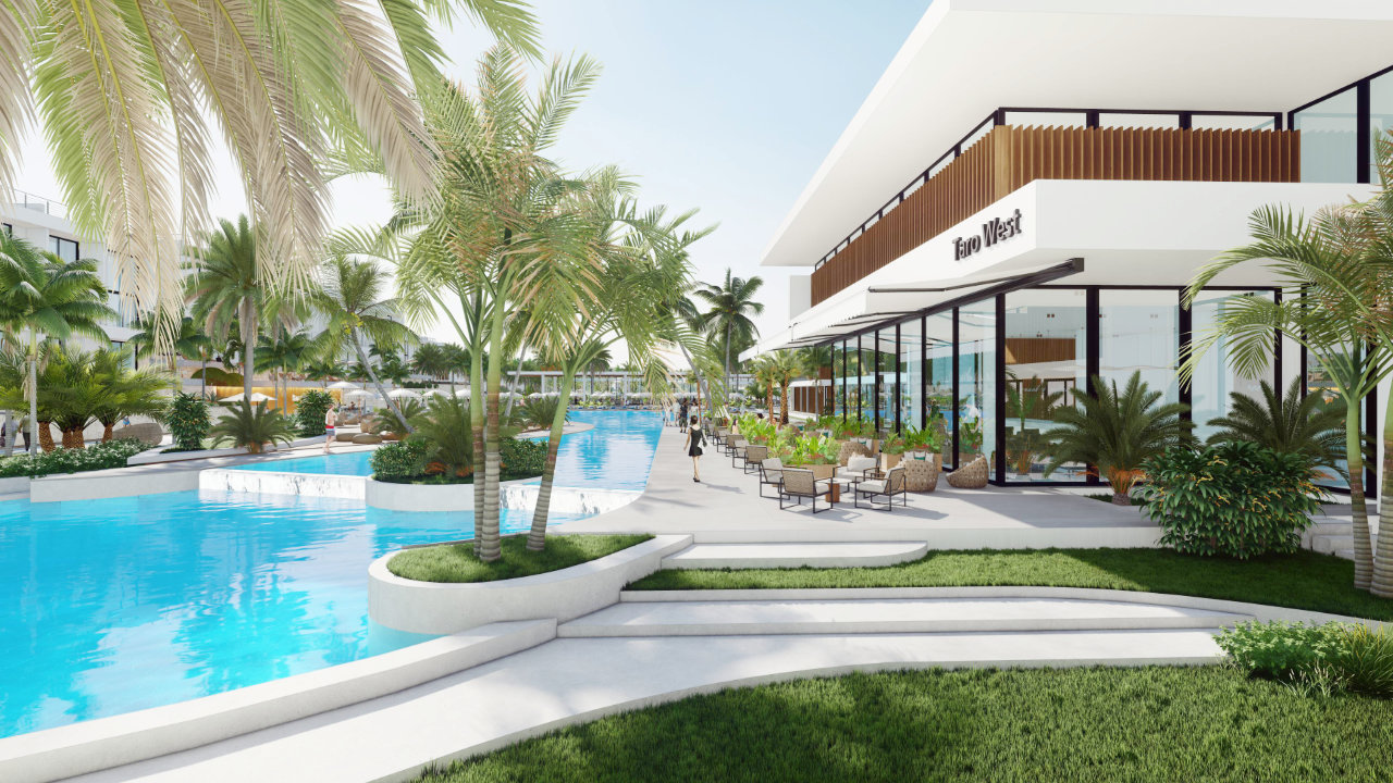 nordzypern-immobilien esentepe - villa countryside west - aussenansicht villa apartment am mittelmeer