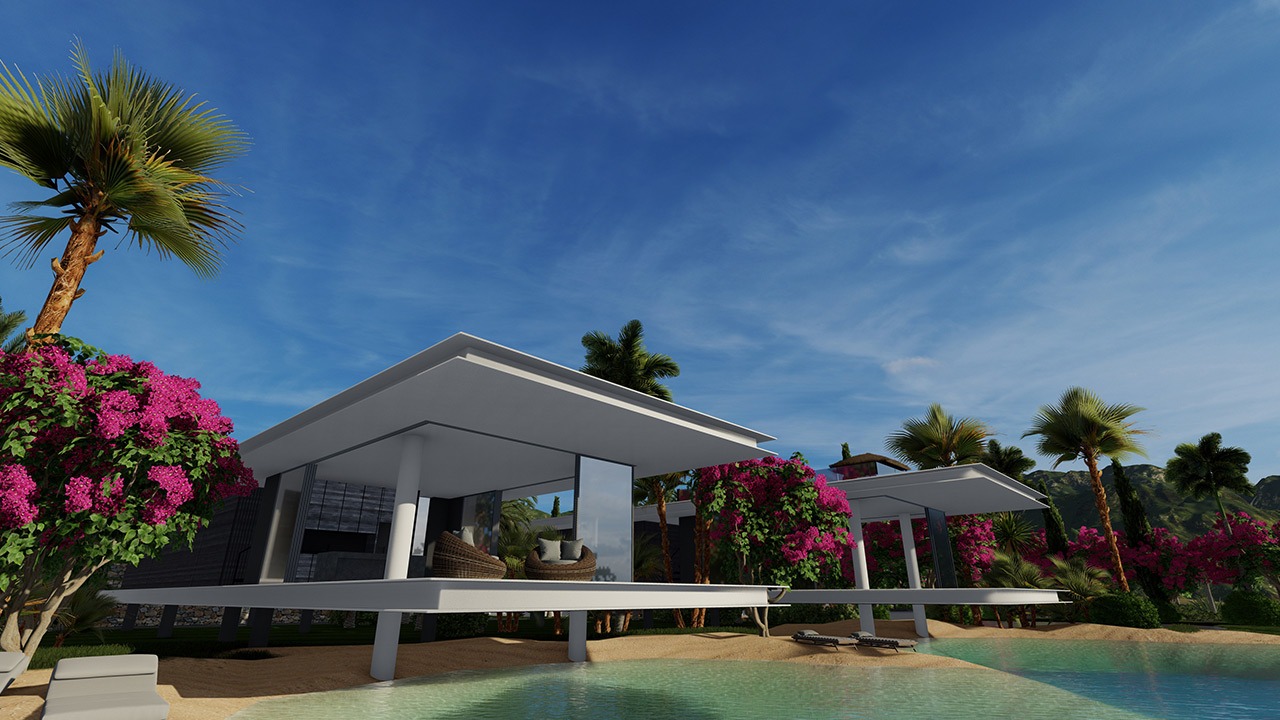 nordzypern-immobilien lapta, kyrenia - villa cypress gardens - grundriss (bild 8)