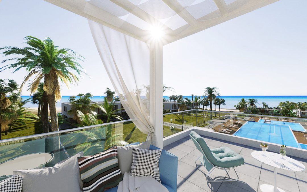 nordzypern-immobilien tatlısu - villa dejablue - aussenansicht (bild 1)