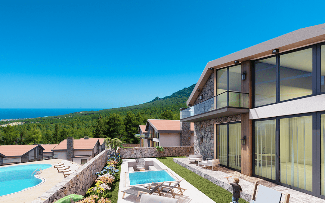 nordzypern-immobilien esentepe - villa elm tree - aussenansicht (bild 1)