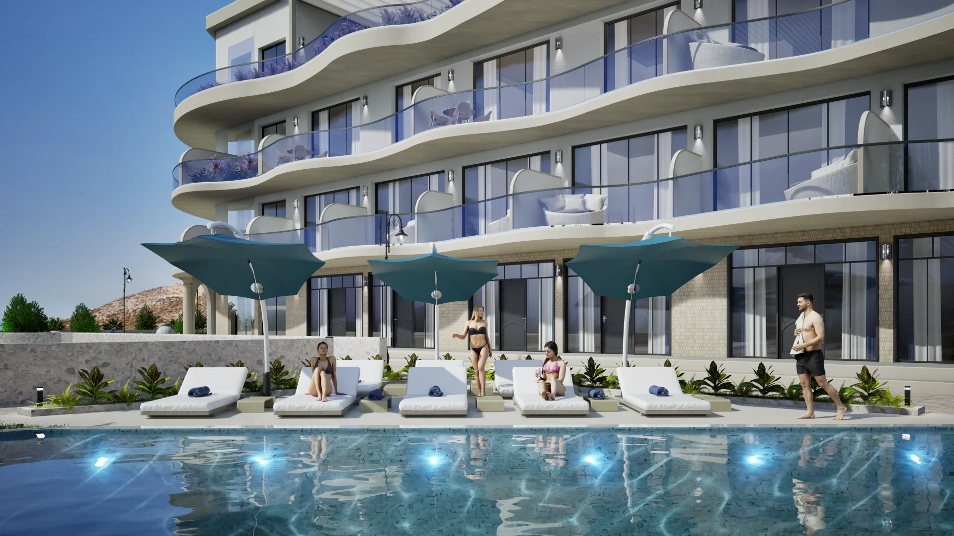 Apartment Da Vinci Fruit Of Eden in Yesilirmak, Lefke Nordzypern kaufen - Luxusimmobilie Mittelmeer Investment