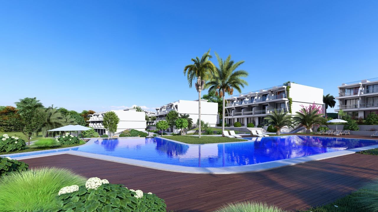 nordzypern-immobilien alsancak - studio hillside - kueche (bild 11)