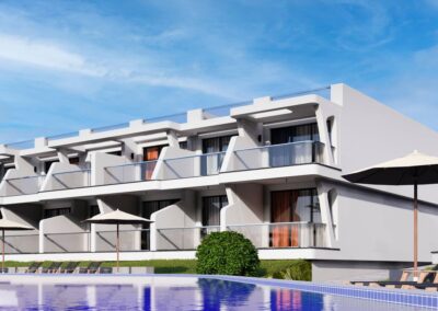 nordzypern-immobilien alsancak - studio hillside - pool und garten (bild 15)