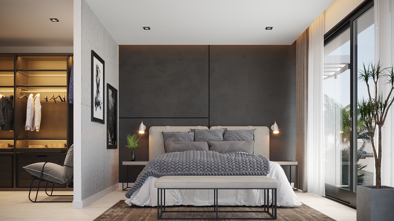 nordzypern-immobilien long beach, iskele - studio long beach grand sapphire - pool und garten (bild 7)
