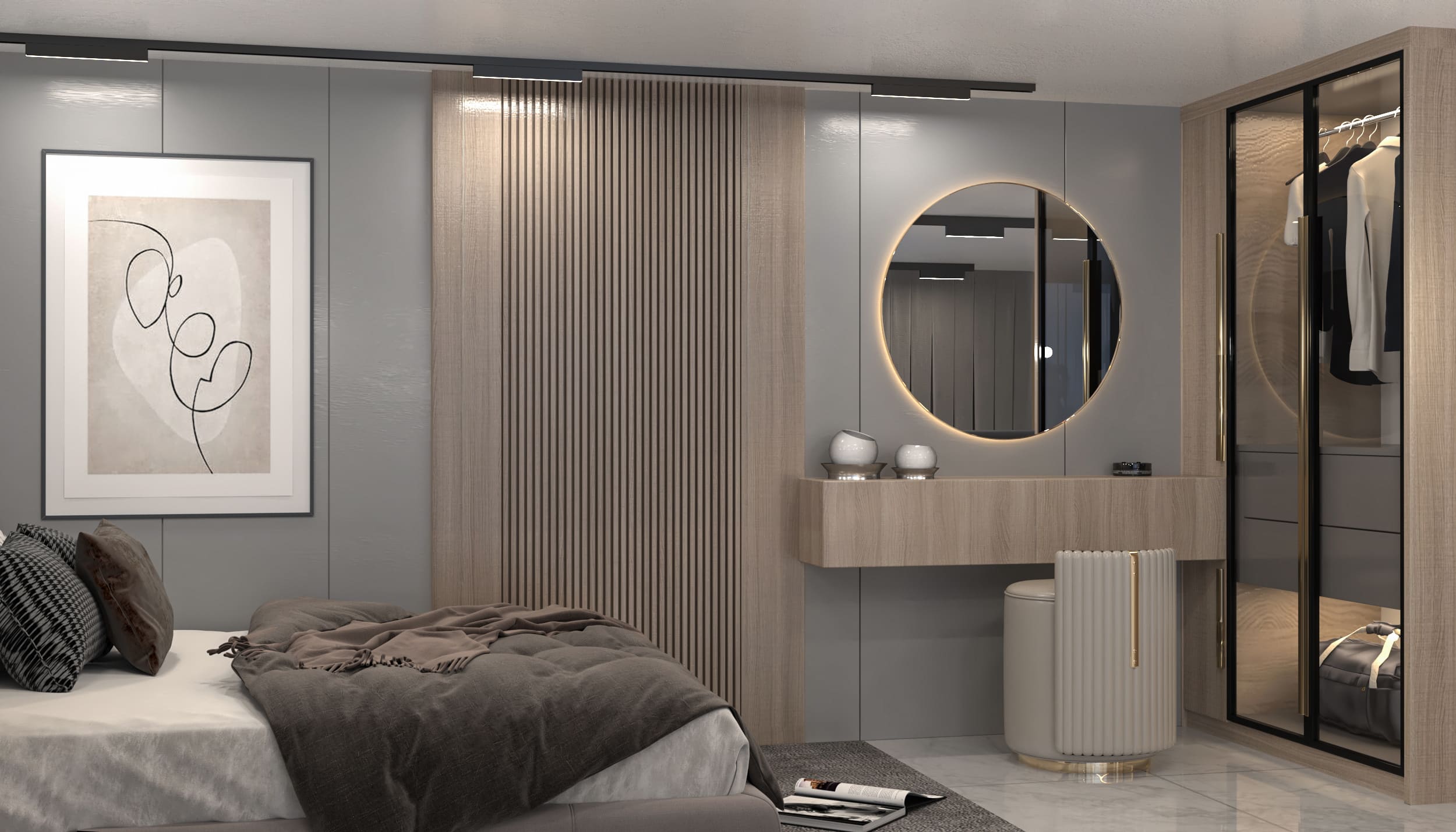 nordzypern-immobilien long beach, iskele - studio marina suites - grundriss (bild 8)