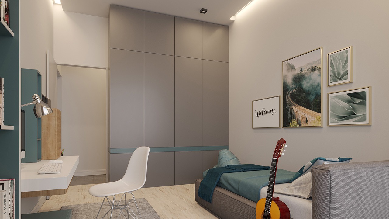 nordzypern-immobilien tatlısu - apartment mavi homes - pool und garten (bild 7)