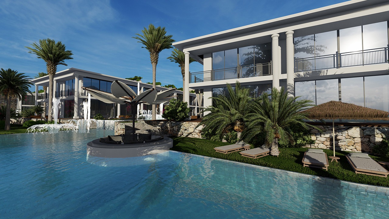 nordzypern-immobilien kyrenia - penthouse mediterranean heights - grundriss (bild 8)