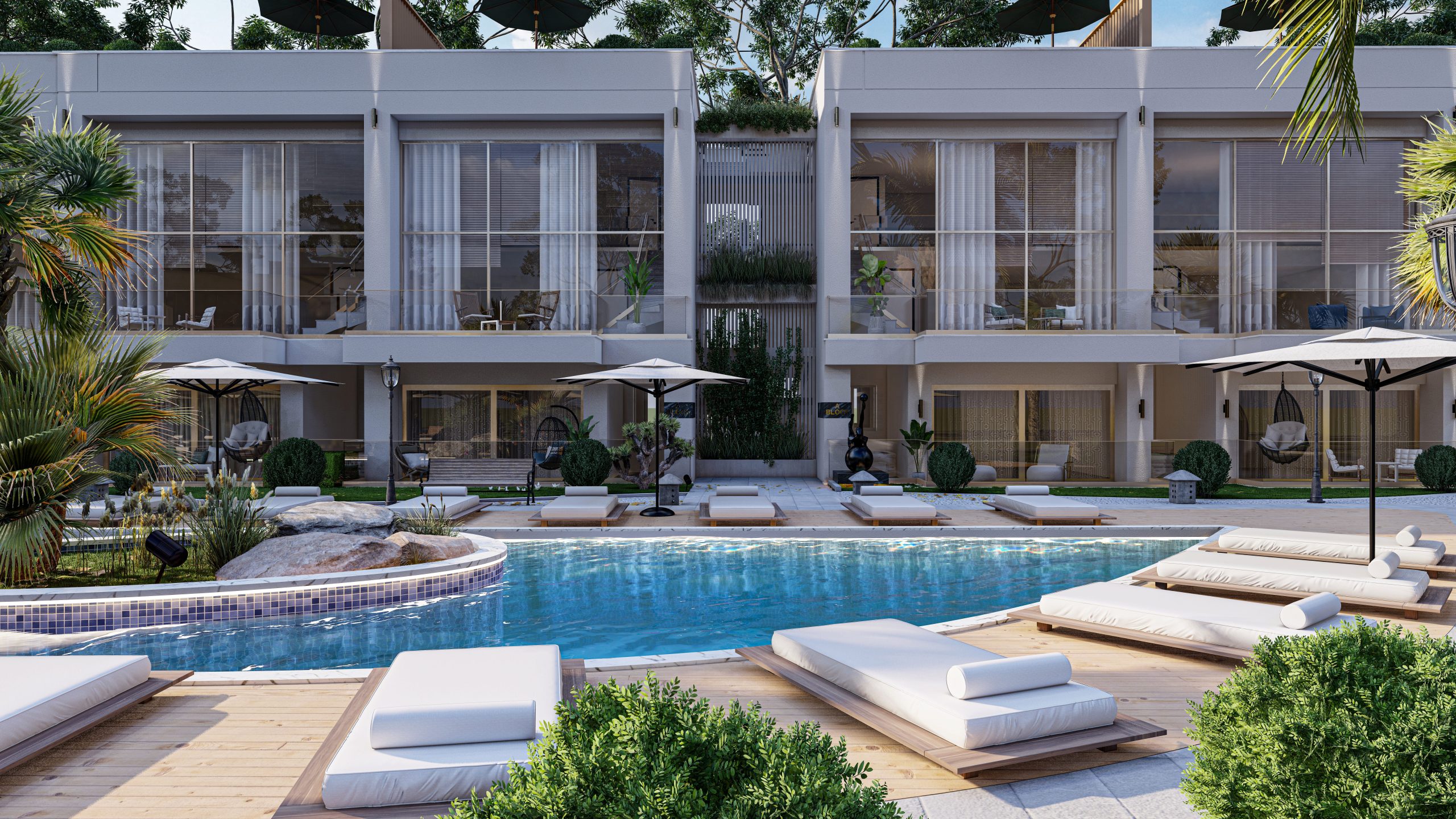 nordzypern-immobilien long beach, iskele - penthouse sapphire bay - kueche (bild 3)