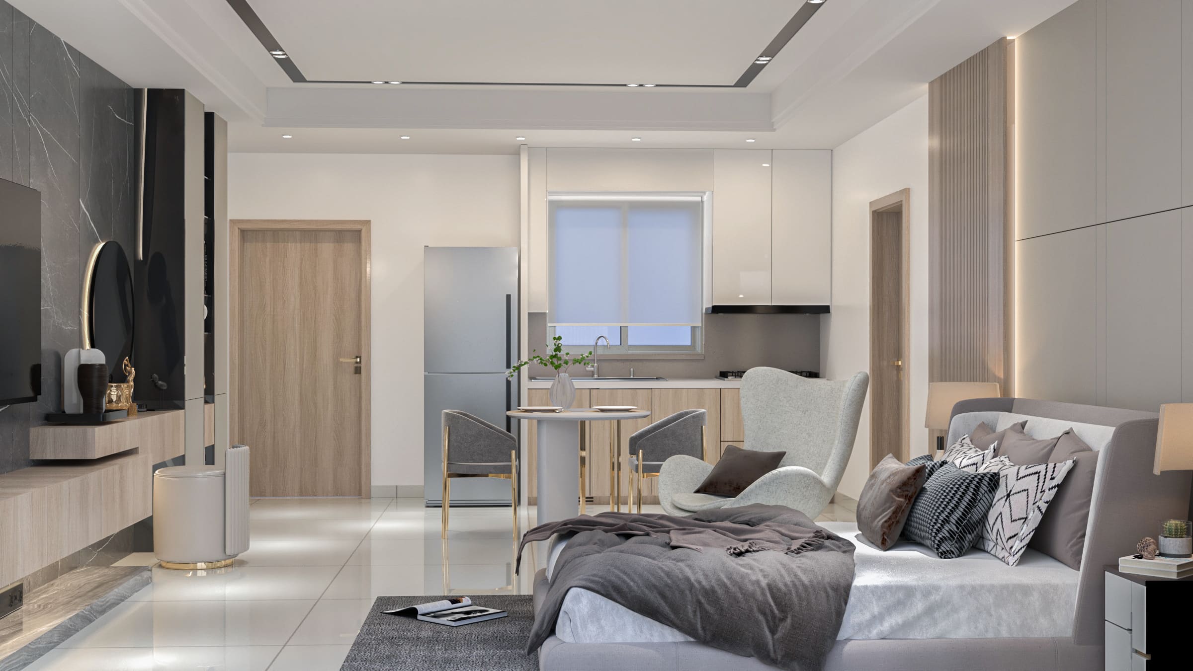 nordzypern-immobilien iskele - penthouse zenith - grundriss (bild 8)